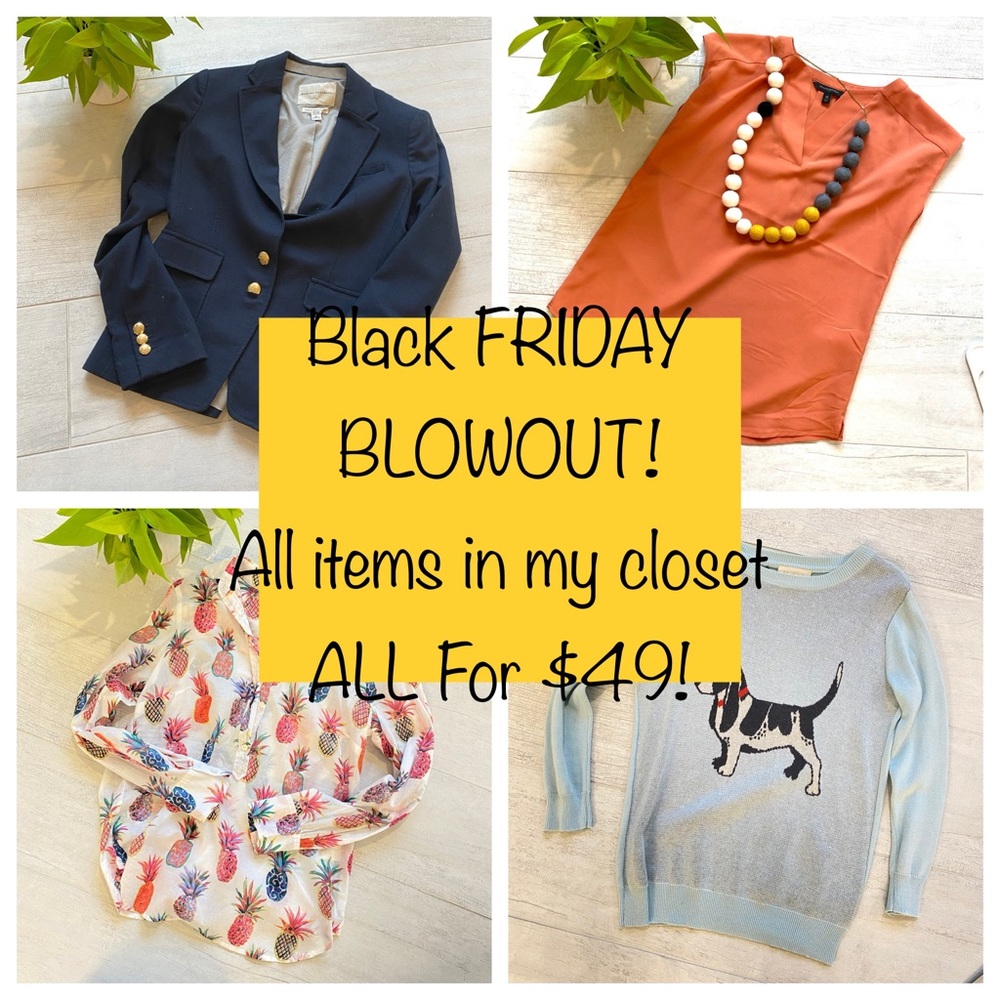 BF BLOWOUT! J crew Anthropologie all for $49!